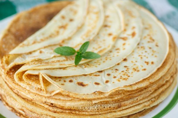 Рецепт тонких блинов на кефире