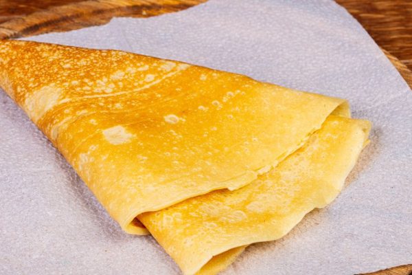 Hot tasty Pancake ready for eat