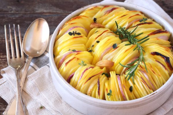 Рецепт запеченного с тимьяном картофеля