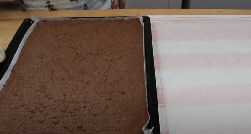 выпекание бисквита