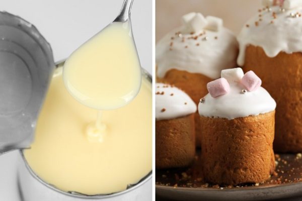 Инструкция по приготовлению пасхального кулича на сгущенном молоке