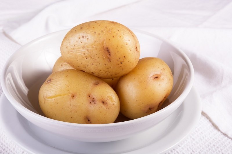 картофель на оливье