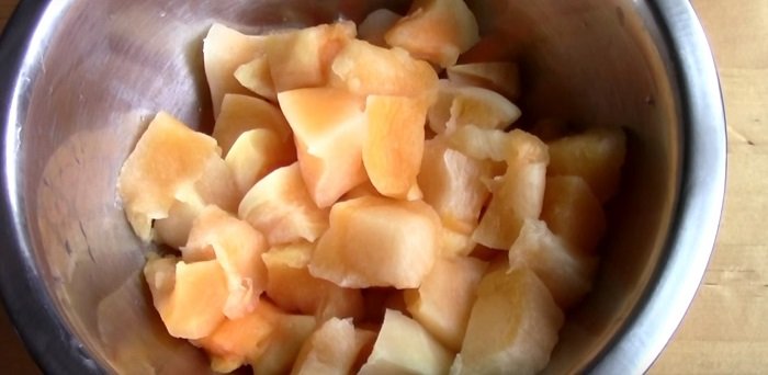 тыквенный пирог с творогом