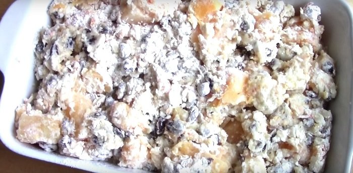 тыквенный пирог из песочного теста