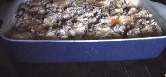 тыквенный пирог из пюре