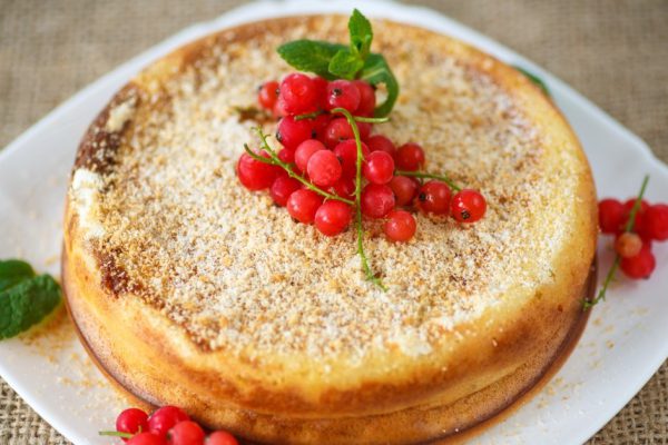 Рецепт пирога с творогом