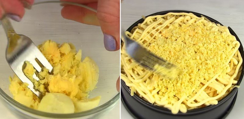 салат с тунцом с майонезом