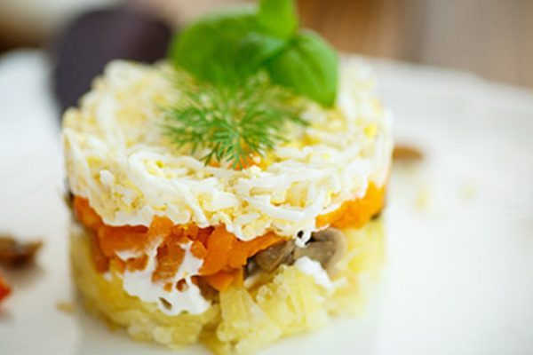 Рецепт салата с тунцом