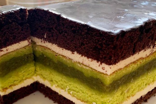 Роскошный шоколадный пляцек «Лесная песня» по рецепту украинской хозяйки