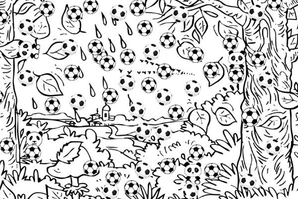 Если ты найдешь 3 упитанных панды, твоя внимательность бьет все рекорды