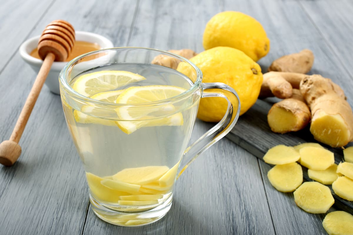 вода с лимоном натощак