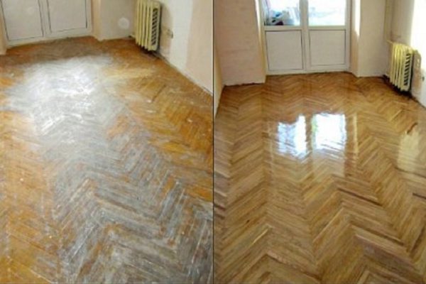 Как восстановить старый паркет