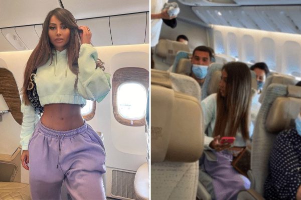 Французская модель хотела похвастаться роскошью полета в бизнес-классе, но ее подписчик оказался зорким и честным