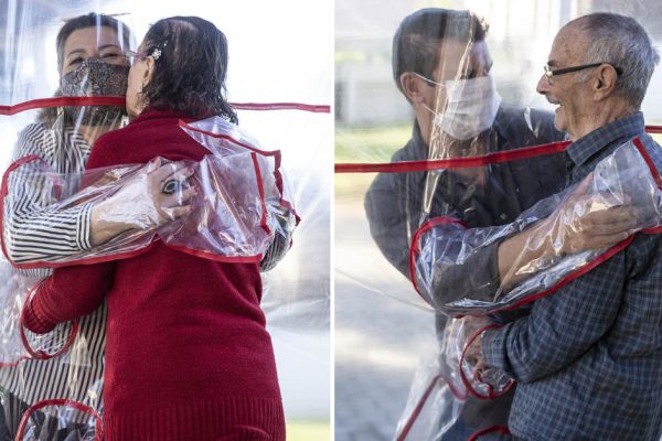 Туннель объятий, который смеется коронавирусу прямо в лицо