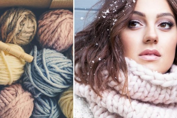 Преимущества вязаной манишки