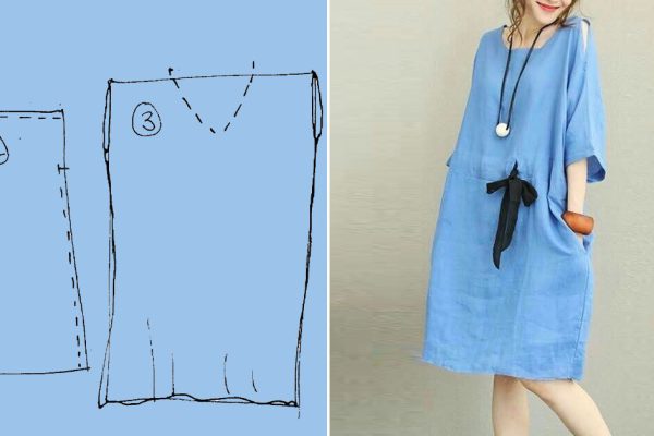 Как сшить шесть платьев из одной выкройки