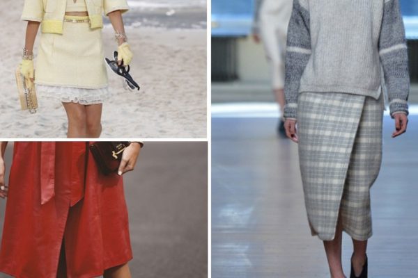 Подборка модных весенних юбок с выкройками