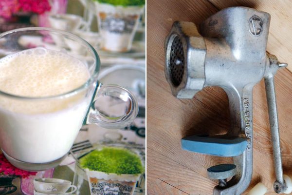 Кому жирновато, крутите лист салата по тарелке, а мы смешиваем фарш с кефиром и наслаждаемся румяной выпечкой