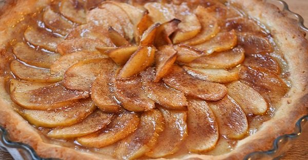 тарт с яблоками