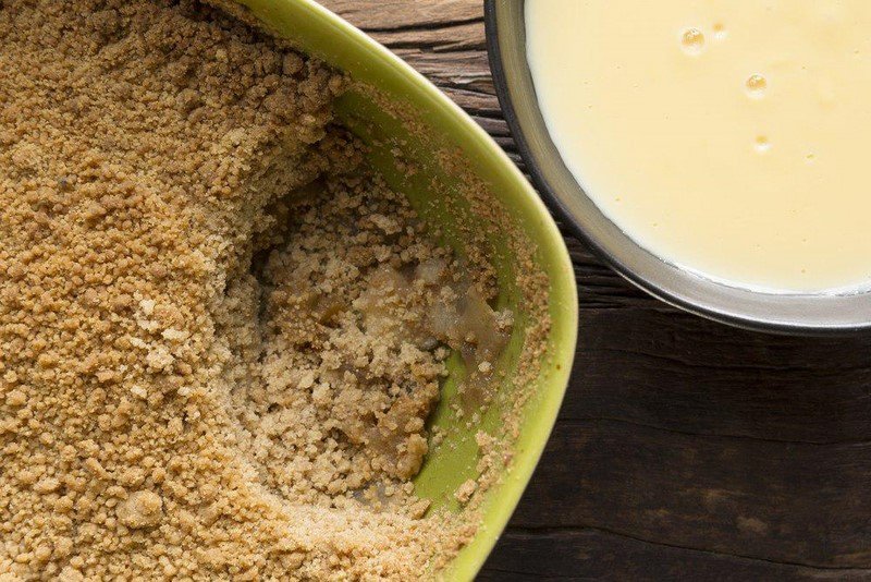 яблочный пирог с заварным кремом