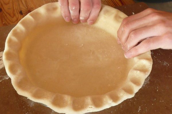 Рецепт пирога со сметанной заливкой