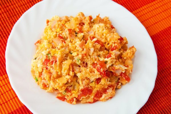 Рецепт приготовления грузинской яичницы