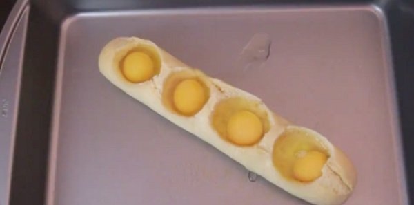vajíčka v Baton