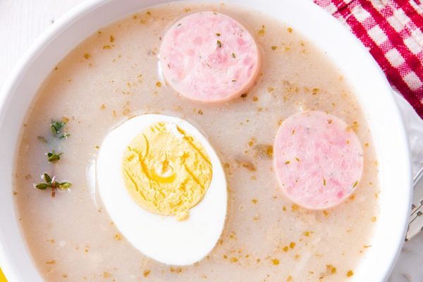 Zurek delicious easter soup after polish style