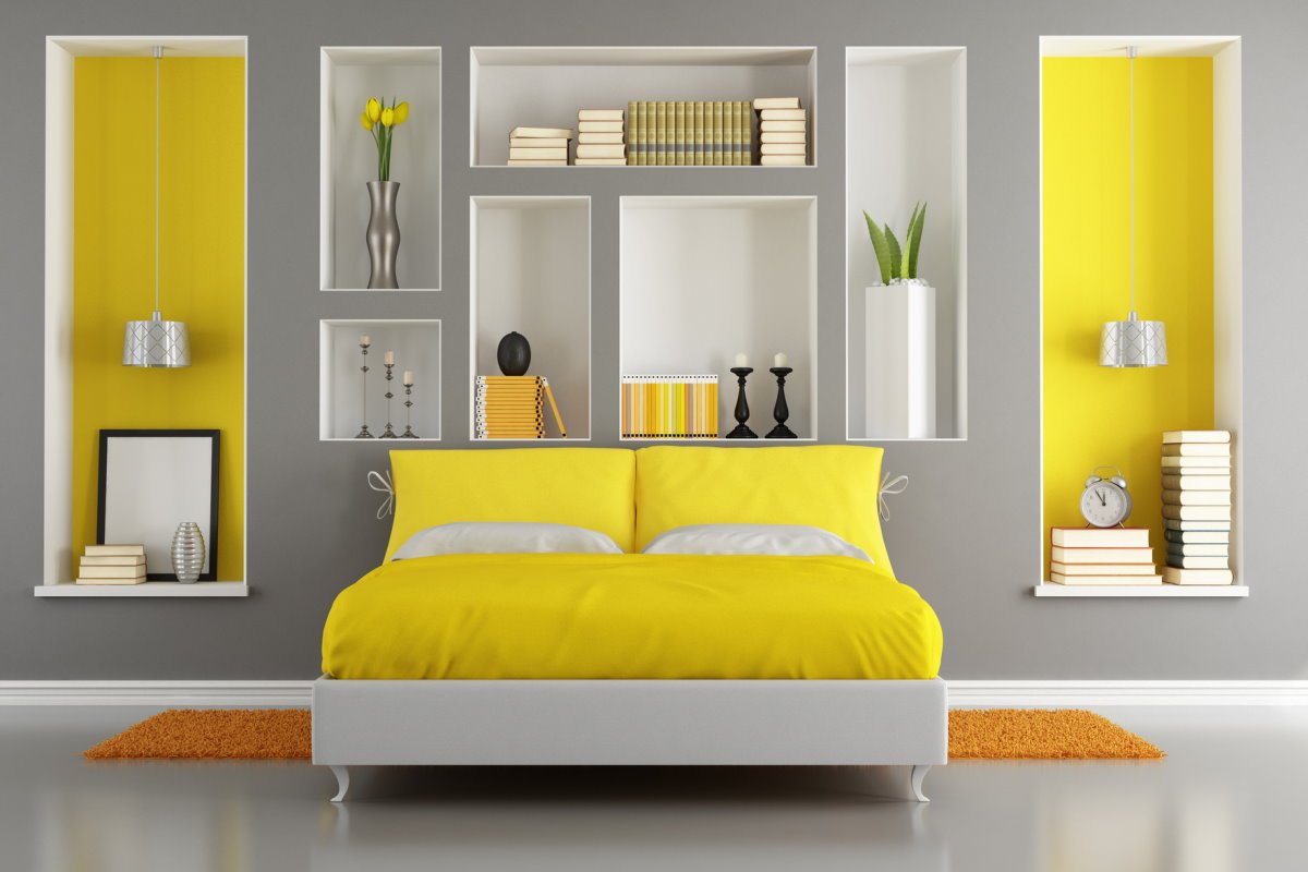 цвета в интерьере сочетание