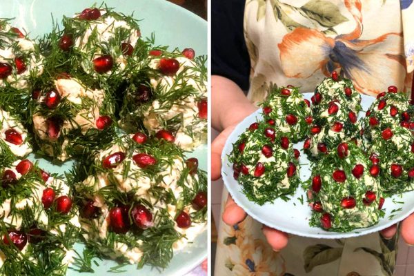 Вместо надоевшей «Белочки» готовлю салат в форме елочки, на Крещенье обязательно подам к праздничному столу