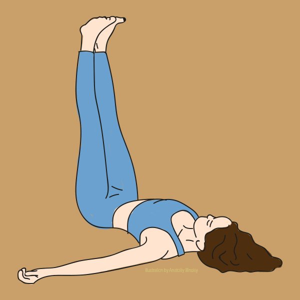 йога упражнения