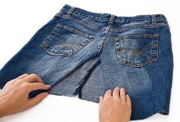 Как сшить из джинс джинсовую