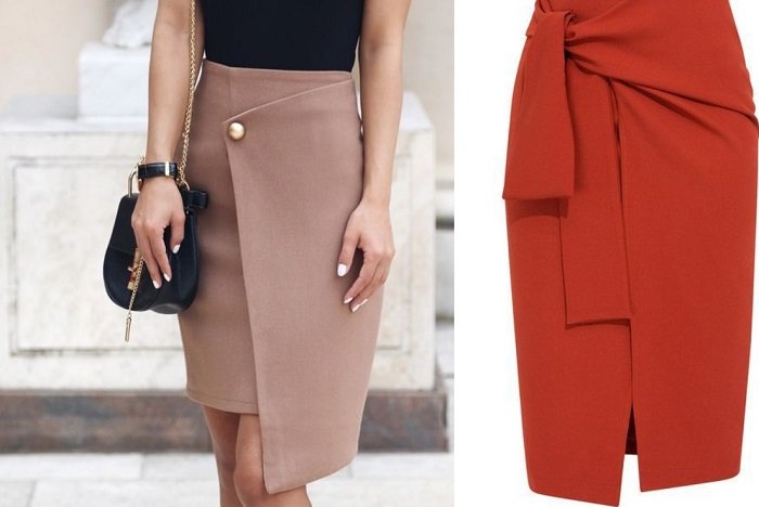 модные юбки из замши