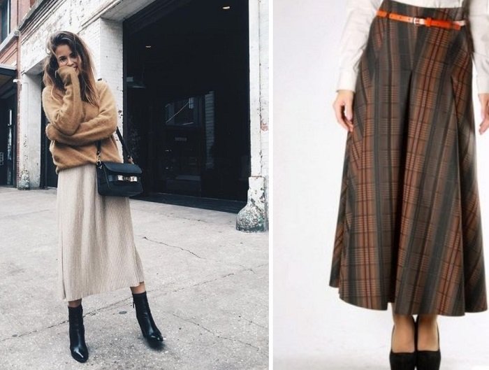 модные юбки на зиму