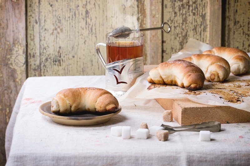 рогалики без сливочного масла