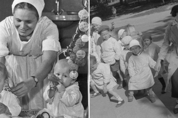 Раньше двухмесячных малышей уже отдавали в ясли, огромный плюс для молодых мам