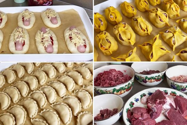 Чистоплотная хозяйка заготавливает еду на месяц, тратит всего 1 день, на кухне больше не появляется