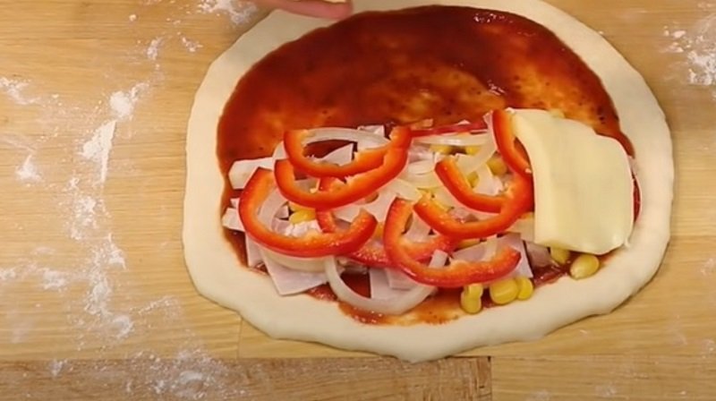 дрожжевая пицца