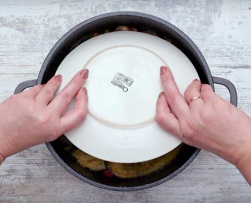 холодная закуска из баклажанов с чесноком