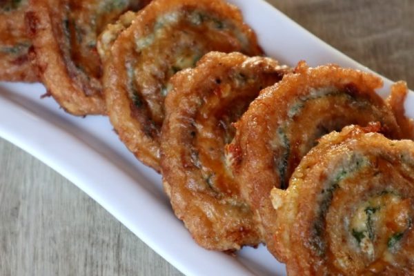 Как приготовить закуску из вафельных коржей