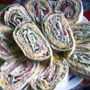 рулет с мясным фаршем