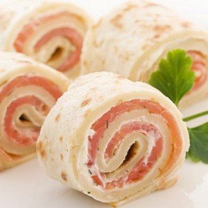 лаваш с семгой