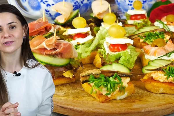 В этом году новогодний стол будет предельно скромен, но без бутеров не обойтись