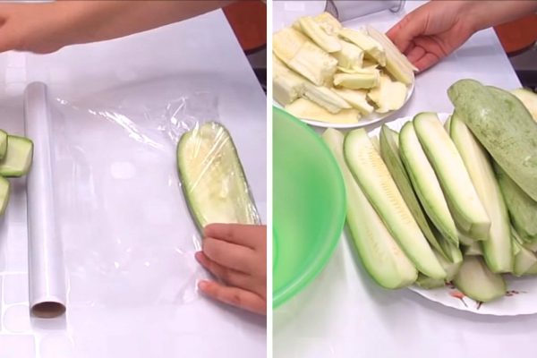 Как правильно заморозить кабачки на зиму