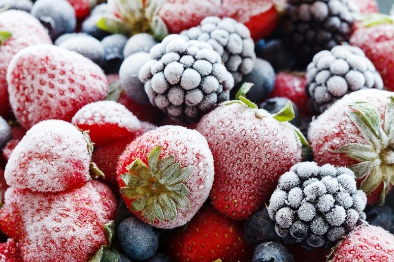замороженные ягоды фото