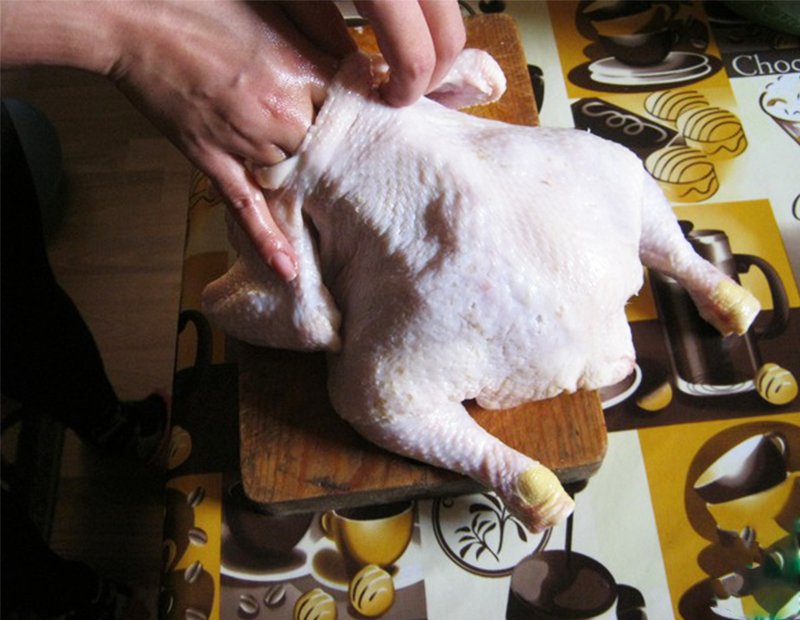 сочная курица в духовке