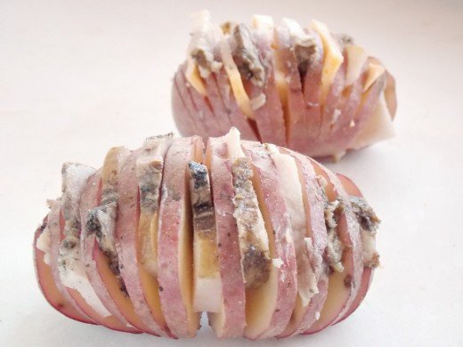 картошка гармошка