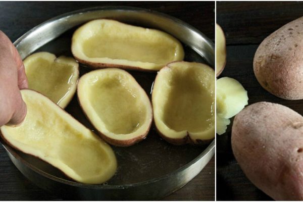 Она разрезала картофель на 2 части, чтобы уже через 30 минут подать к ужину нечто потрясающее!
