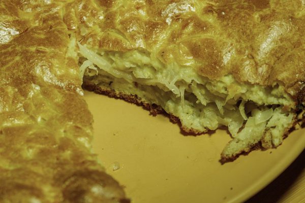 Гости норовят утащить кабачковый флан домой, хозяйка так и не успела попробовать