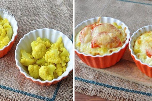 Что приготовить на завтрак: питательная запеканка с цветной капустой.